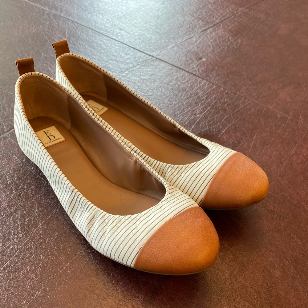 ED Cap Toe Flats